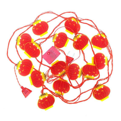 Dây Đèn Led Nháy Hình Lồng Đèn Trang Trí Tết 4.5 m