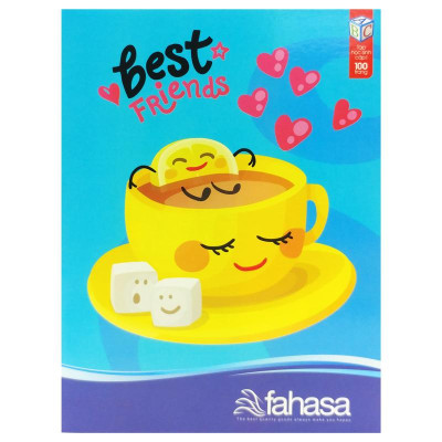 Tập Học Sinh Best Friends - 4 Ô ly 100 Trang ĐL 80gsm - Fahasa 04 (Mẫu Sản Phẩm Ngẫu Giao Ngẫu Nhiên)