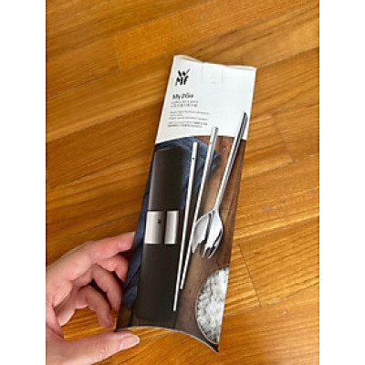 Bộ thìa đũa WMF My2Go Cutlery set 5-piece 5 chi tiết màu đen Hàng chính hãng