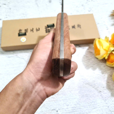 DAO - DAO BẾP NHẬT BẢN AZUCHI THÉP DAMASCUS MÃ A2 DT121 nt topcomshop vn