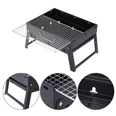Bếp nướng than hoa xách tay tiện lợi kèm vỉ nướng