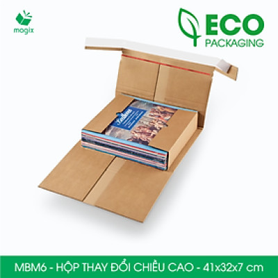 MBM6 - 41x32x7cm - Combo 20 Hộp carton thay đổi chiều cao - Thùng carton đóng hàng