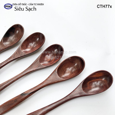Muỗng, thìa gỗ Trắc hoặc Cẩm, siêu sạch (đủ cỡ) decor, xúc gia vị, ăn uống, cafe, trà, sinh tố, an toàn thực phẩm