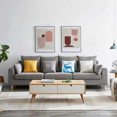 Sofa băng phong cách Hàn Quốc BMSF17 Juno Sofa hiện đại phù hợp văn phòng, chung cư, căn hộ 