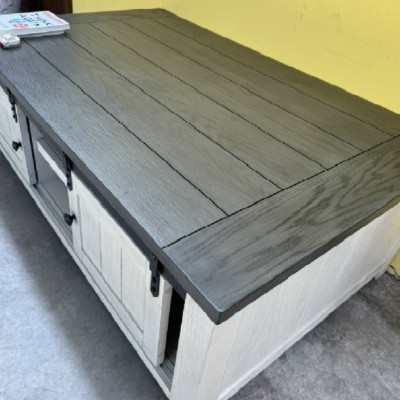 Bàn trà sofa 2 cửa lùa sang trọng Juno Sofa KT Ngang 127 x Sâu 76 x Cao 48cm 