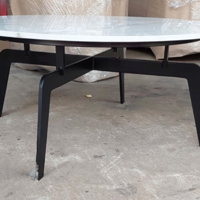 Bàn trà mặt đá ceramic Juno sofa chống trầy xước