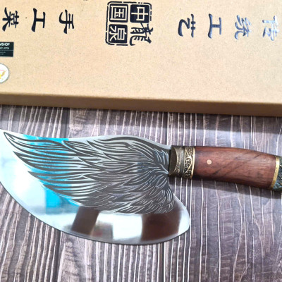 DAO BẾP - DAO THÁI CẮT HOA VĂN KHÂU ĐỒNG MÃ  A5 DT159 NT topcomshop vn