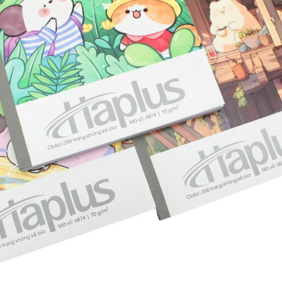 Tập Haplus Olala - Kẻ Ngang - 200 Trang 70gsm - Hải Tiến 6874 (Mẫu Bìa Giao Ngẫu Nhiên)