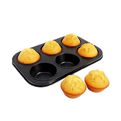 Khuôn Nướng Bánh Chống Dính 6 ô PaKaSa - Hàng Chính Hãng