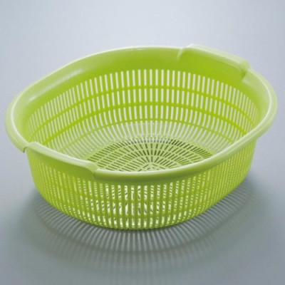 Bộ 01 chậu & 01 rổ Oval Sanada Seiki 5.3L - Hàng nội địa Nhật Bản | Made in Japan