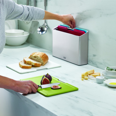 Bộ thớt Folio Joseph Joseph (bạc) - 002119