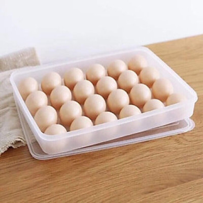 bộ 2 khay đựng trứng 24 quả Song Long- tặng kèm 2 đĩa phíp hình chiếc lá xinh xắn