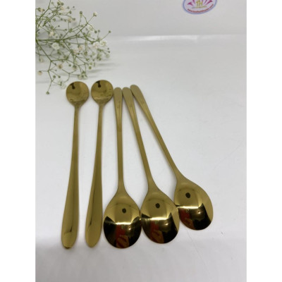 Combo 2 Muỗng Inox 304 Jade Moutain Mạ Vàng Cao Cấp Hình Thức Sang Trọng Bắt Mắt