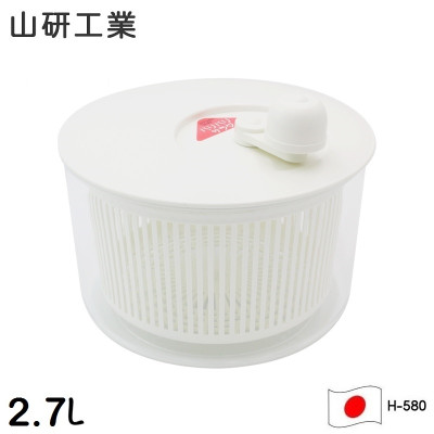 Rổ quay rau Nhật Bản Pearl Metal (2.7L/ 4.45L/ 6.6L) - Hàng nội địa Nhật Bản |#nhập khẩu chính hãng| |#Made in Japan| |#H-580|#H-614|#H-581|