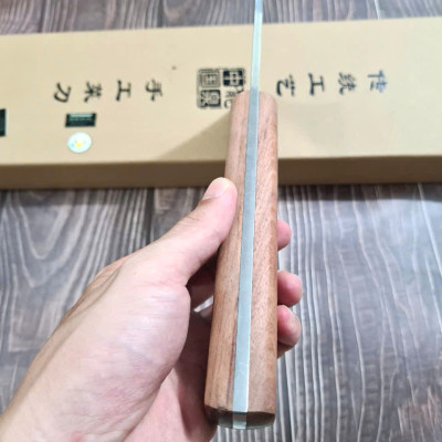 DAO - DAO BẾP NHẬT BẢN AZUCHI THÉP DAMASCUS MÃ A3 DT121 nt topcomshop vn