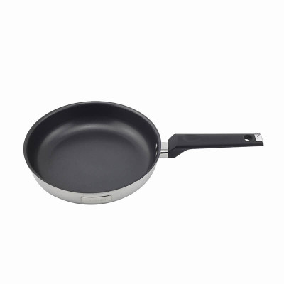 Bộ chảo inox chống dính đáy liền Elmich 2102OL size 20, 26cm, Hàng chính hãng, dùng được mọi loại bếp - JoyMall