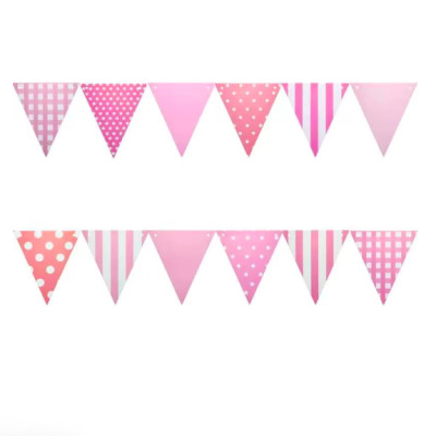 Dây cờ tam giác trang trí sinh nhật- dây treo trang trí