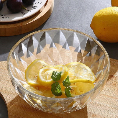 Tô thủy tinh họa tiết kim cương Thái Lan MCS