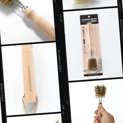 Bàn chải vệ sinh bếp nướng BBQ Campingmoon SJ-16