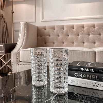 Bộ 6 cốc 260ml Bohemia Diamond Hàng chính hãng