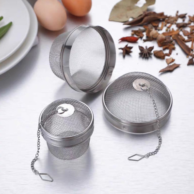 Hàng Cao Cấp Dụng cụ lọc trà ,gia vị, thảo quả inox 304 KT 11x9,5cm