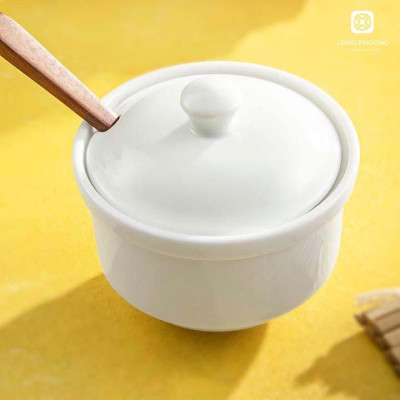 Lọ Đường Sứ Trắng OHIO