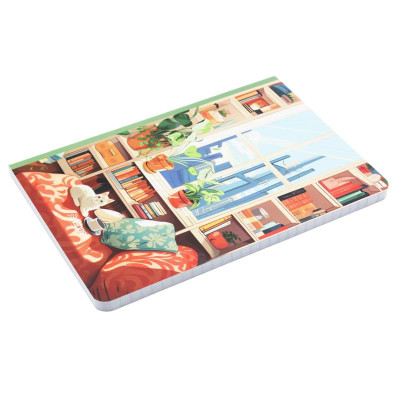 Tập Sinh Viên Lazy Cat - Miền Nam - Kẻ Ngang Có Chấm - 200 Trang 80gsm - Fahasa - Mẫu 2