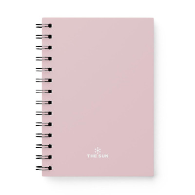 Sổ Lò Xo Bìa Cứng Minimalist B6 - Kẻ Ngang - 160 Trang 80gsm - The Sun 03