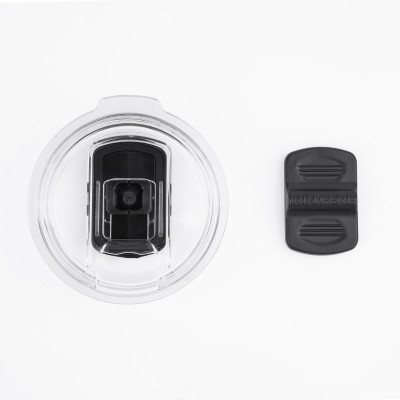 Ly Giữ Nhiệt Nắp Trượt Chống Tràn Rinfere - Tặng Kèm Ống Hút Không Gỉ, Dụng Cụ Vệ Sinh Ông Hút (590ml)