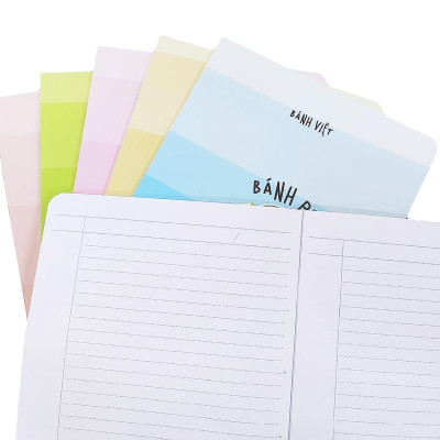 Tập Học Sinh Bánh Việt - Miền Bắc - Kẻ Ngang Có Chấm - 80 Trang 70gsm - Fahasa 01 - Bánh Cốm