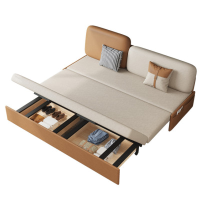 Sofa giường đa năng hộc kéo HGK-10 ngăn chứa đồ tiện dụng Tundo KT 1m7