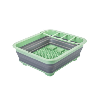 Rổ Đựng Chén Đĩa Gấp Gọn Elmich EL8412, Hàng Chính Hãng, Chất Liệu Nhưạ PP, Có Nhiều Ngăn, Nhanh Ráo Nước - JoyMall