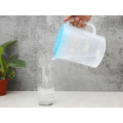 Ca Tulip Nhựa Duy Tân 2 Lít - Nhựa Trong Suốt, Có Vạch Chia | TriTin