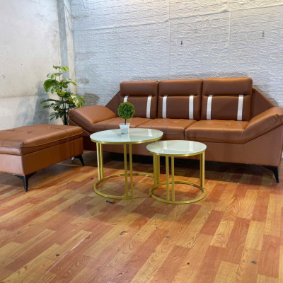 Sofa băng 2m kèm đôn nệm Juno sofa HLMCT màu lựa chọn kèm bàn như hình
