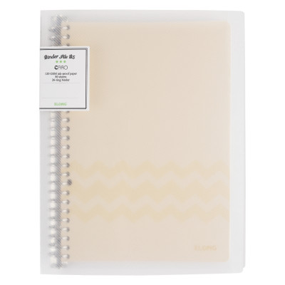Sổ Binder File Caro sắt 26 chấu B5 - 80 tờ ; MS: 550