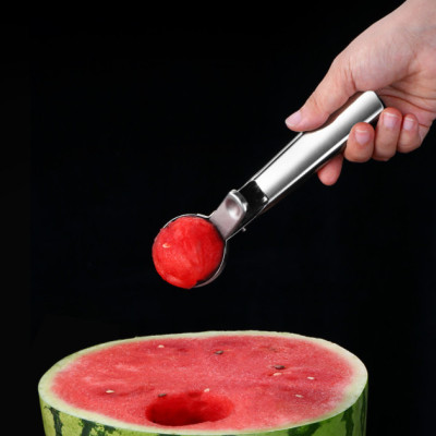 Dụng cụ múc kem, và trái cây inox - 18cm, 79g