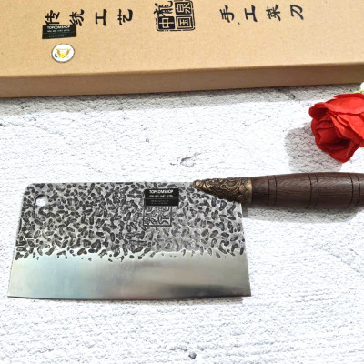 DAO BẾP THÁI CHẶT KHÂU ĐỒNG RỒNG DT155 ĐỘC 6996 topcomshop vn