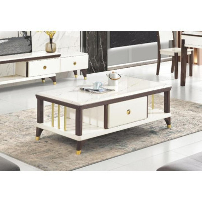 Bàn Sofa Mặt Đá Nhập Khẩu Juno Sofa HHP-BSF363-13