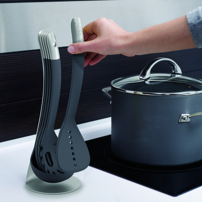 Joseph Joseph - Bộ dụng cụ nấu ăn 5 món cao cấp Nest Utensils Steel 950311