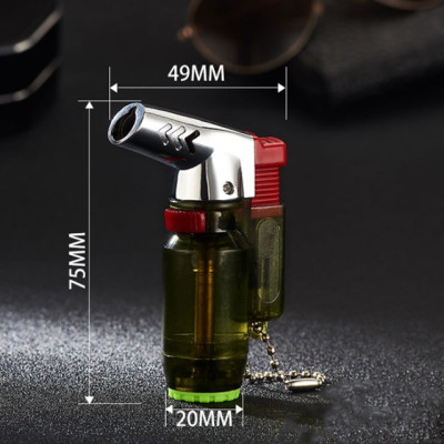 Vỏ Hột Quẹt Bật Lửa Hộp Quẹt Khò Gas 1 Tia Kiêm Móc Khóa Tiện Dụng Hongbo HB-852 Thiết Kế Đẹp Độc Lạ - Giao Màu Ngẫu Nhiên