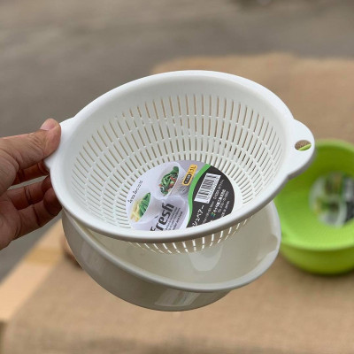 Bộ thau rổ 2 trong 1 đa năng Sanada 3.6L hàng Made in Japan