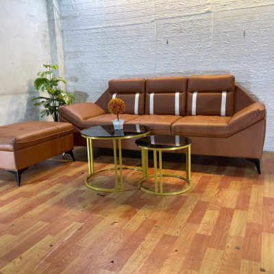 Sofa băng 2m kèm đôn nệm Juno sofa HLMCT màu lựa chọn kèm bàn như hình