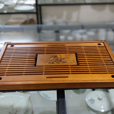 Khay Trà Gỗ Tre Trúc Cao Cấp