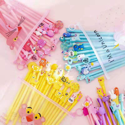Combo túi  20 cây bút bi thú cho bé ,nhiều màu sắc ,ngộ nghĩnh xinh xắn đáng yêu cho bé lựa chon 