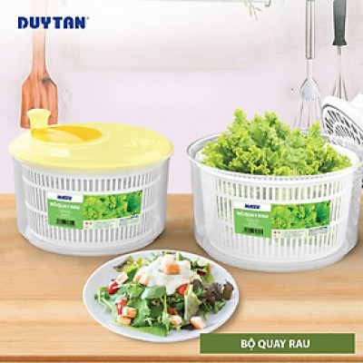 Bộ Quay Rau Lớn Matsu DUY TÂN No.807 | Ø 26,2 x 20 cm | Bộ Quay Ly Tâm - Ráo Nước Nhanh | TriTin