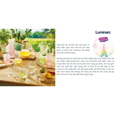 Ly Rượu Thủy Tinh Luminarc Gin Shot 50ML - Hộp 12 cái - I16166