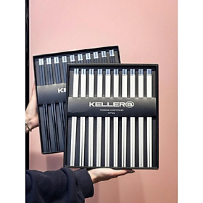 Set 10 Đôi Đũa Sợi Thủy Tinh Keller Đức Hàng chính hãng