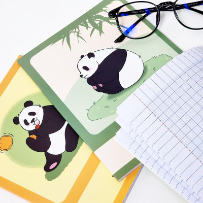 Tập Học Sinh Fluffy Panda - Miền Nam - 4 Ô Ly - 96 Trang 80gsm - The Sun 03
