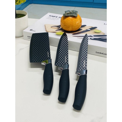 Bộ Dao Nhà Bếp 6 Món Cao Cấp Màu Đen CKK103S6 (cam kết hàng chính hãng, y hình)