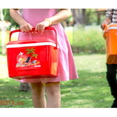 Thùng đá Duy Tân 12 lít Kích Thước: 37.1 x 25.8 x 26.4 cm | TriTin